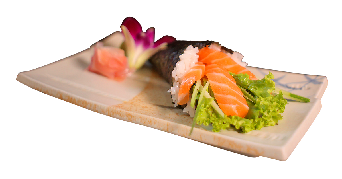 Cá hồi cuộn tay 2