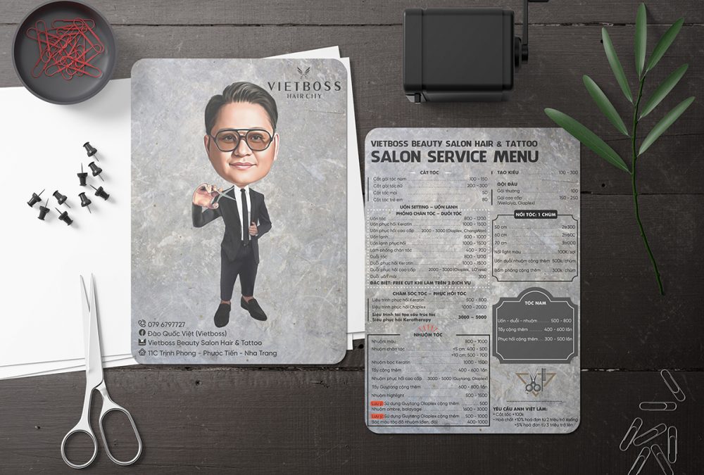 A5 Round Corner Flyer Mockup